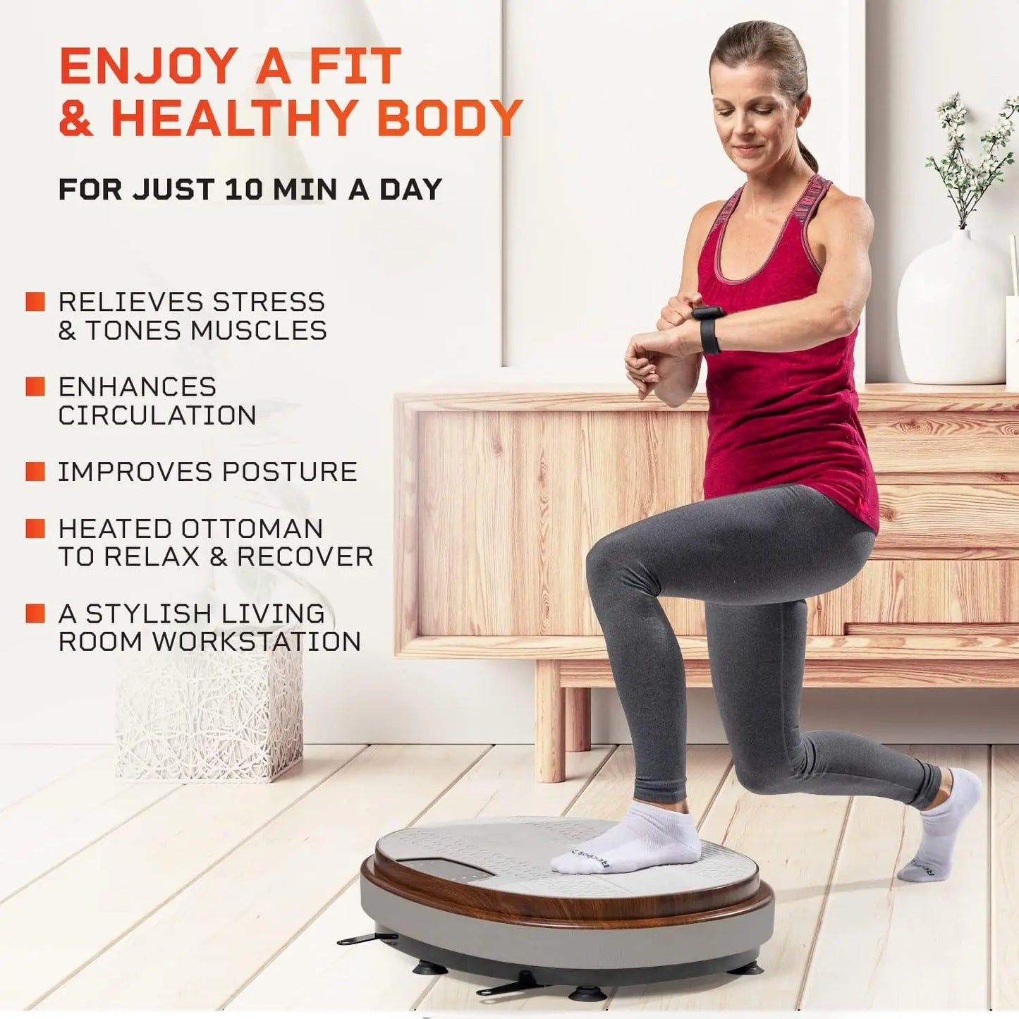 Vibration Plate Exercise Machine