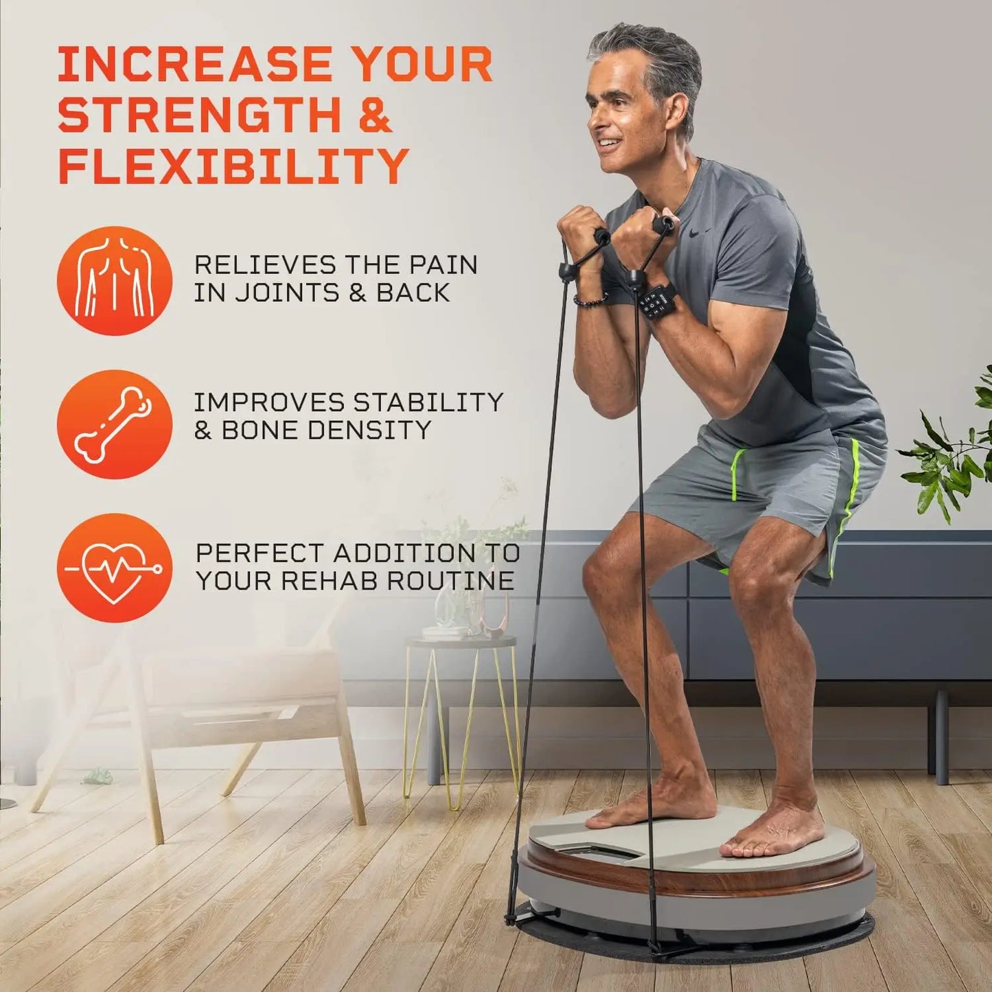 Vibration Plate Exercise Machine