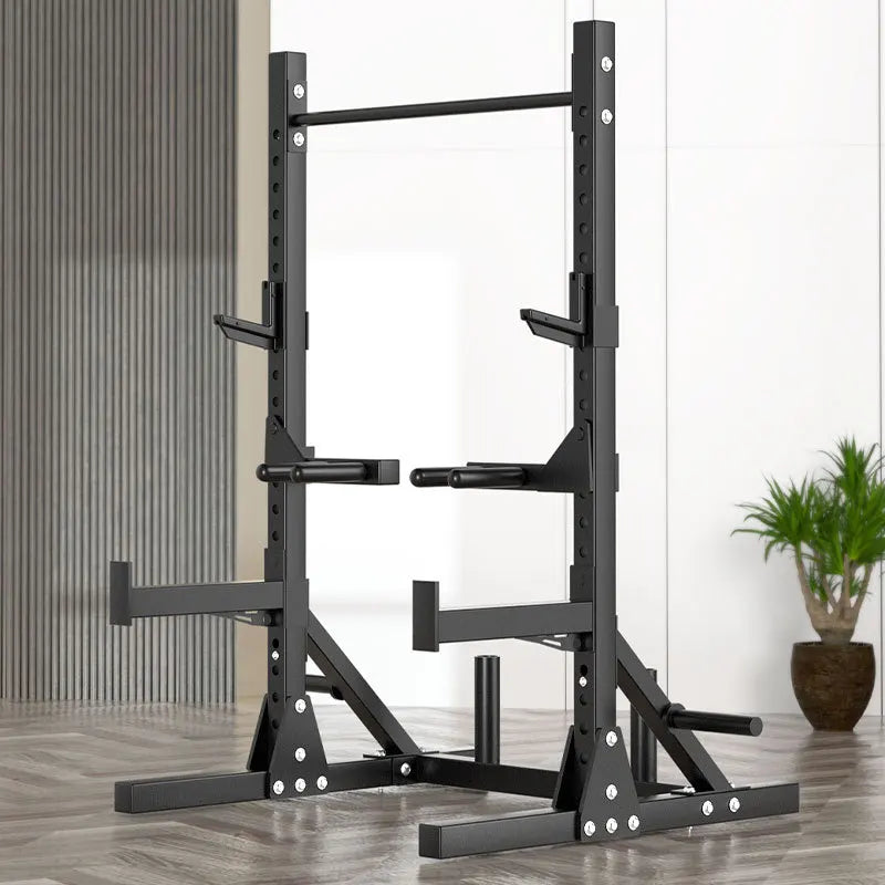 Height Adjustable Multifunctional  Split Squat Rack