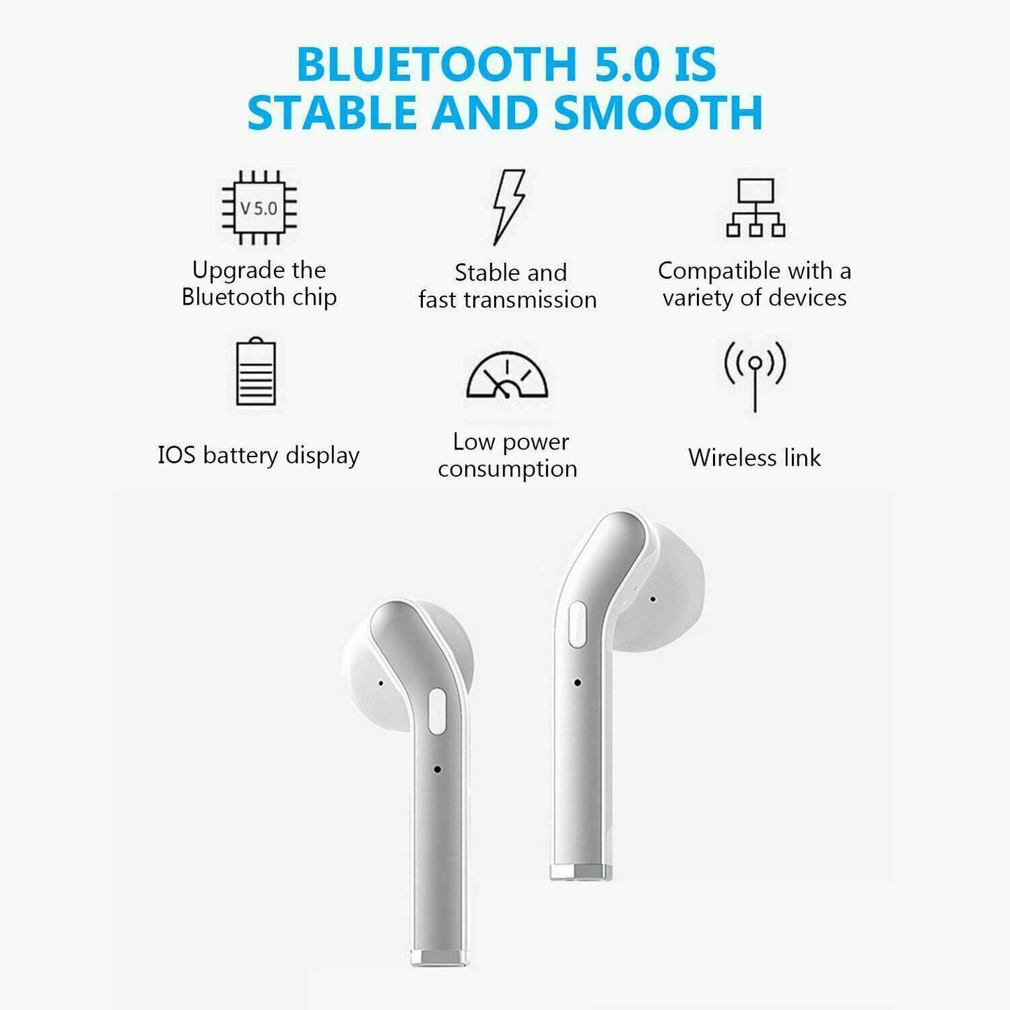 Bluetooth Wireless Earbuds