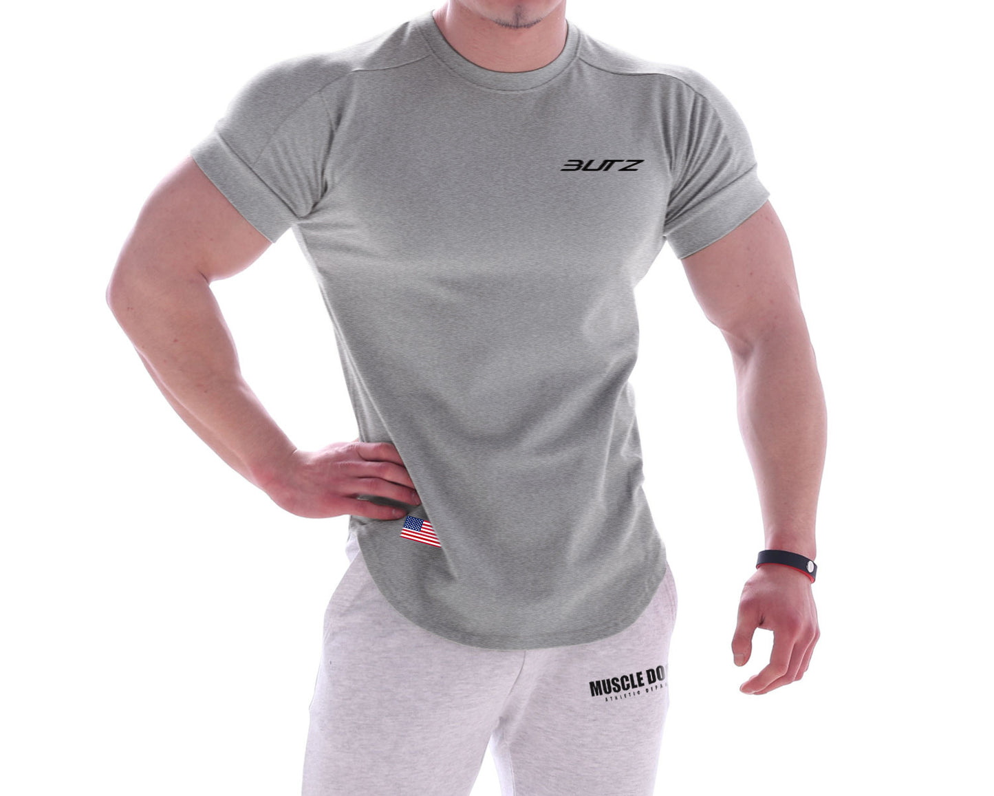 Men's Athletic Short Sleeved Shirt