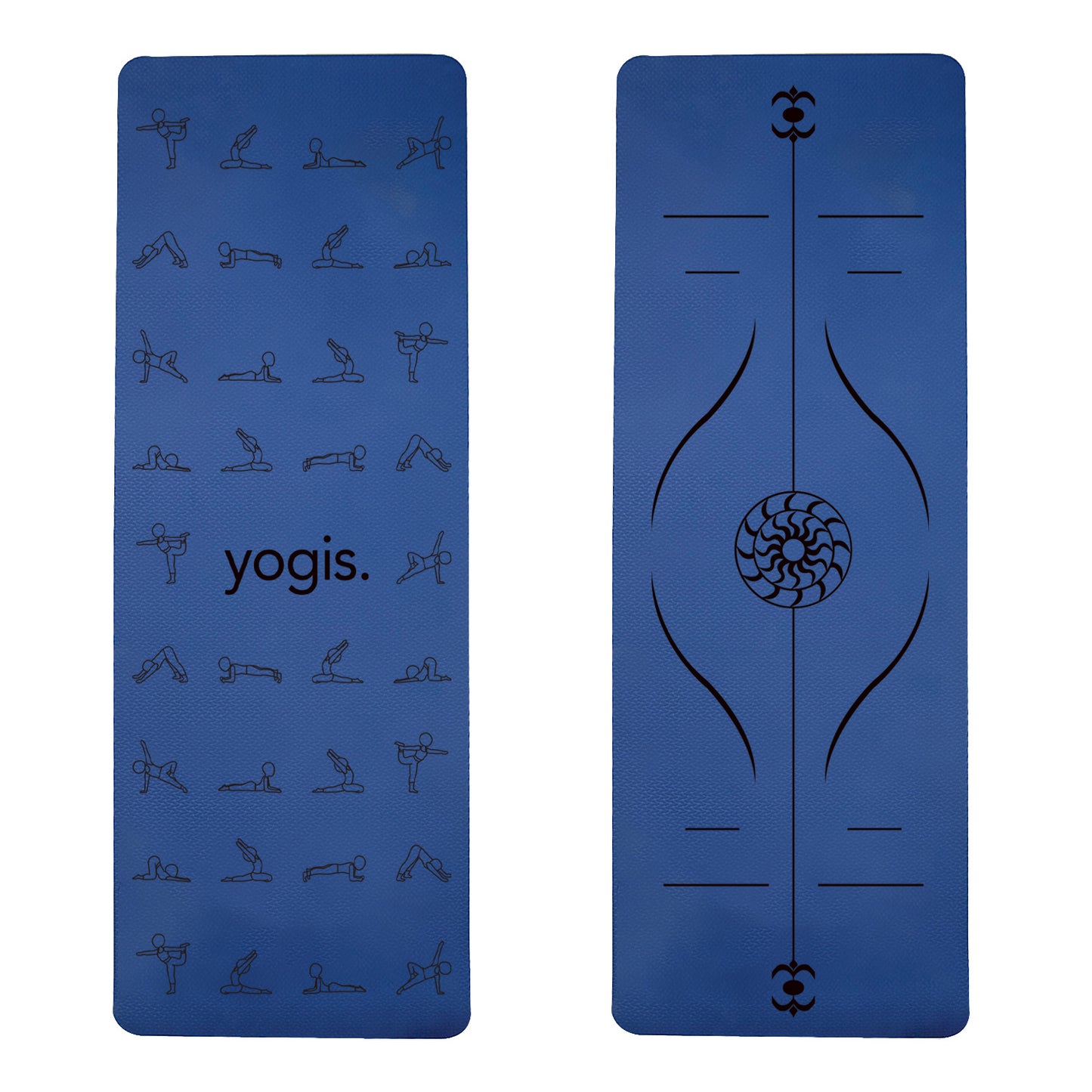 Yoga Mat Posture Movement Guide