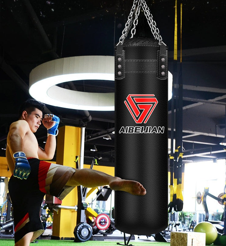 Hanging punching bag