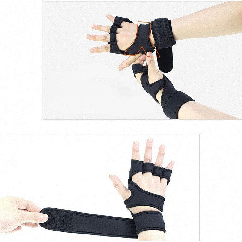 Half Finger Weightlifting Gym Gloves