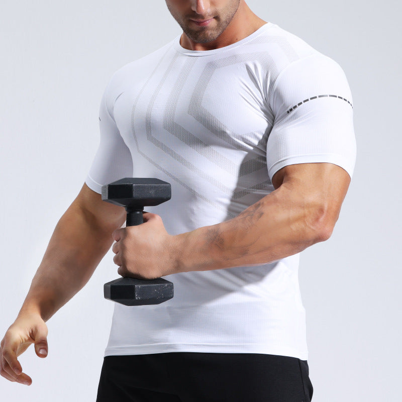 Men's Athletic Short Sleeved Shirt