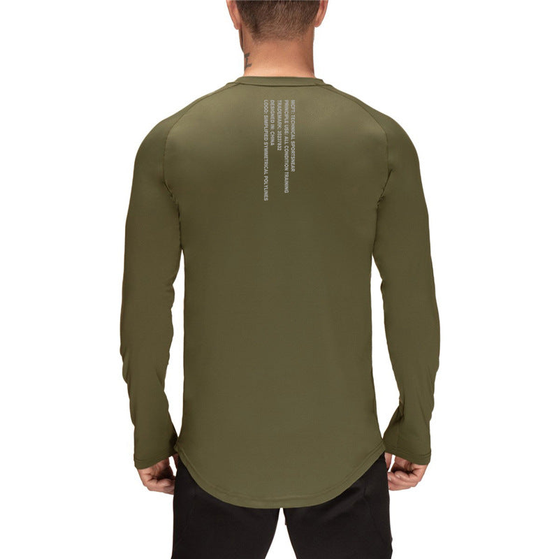 Men's Athletic Long Sleeved Shirt