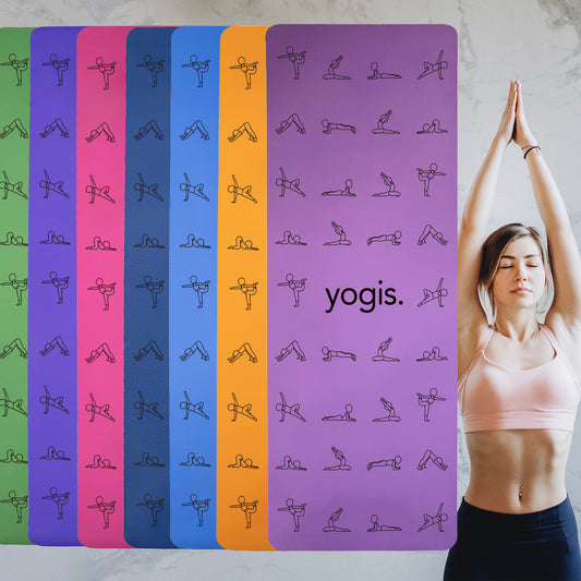 Yoga Mat Posture Movement Guide