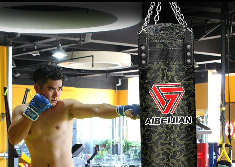 Hanging punching bag