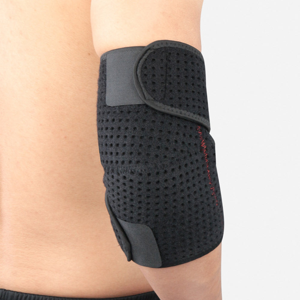 Velcroed Elbow Brace