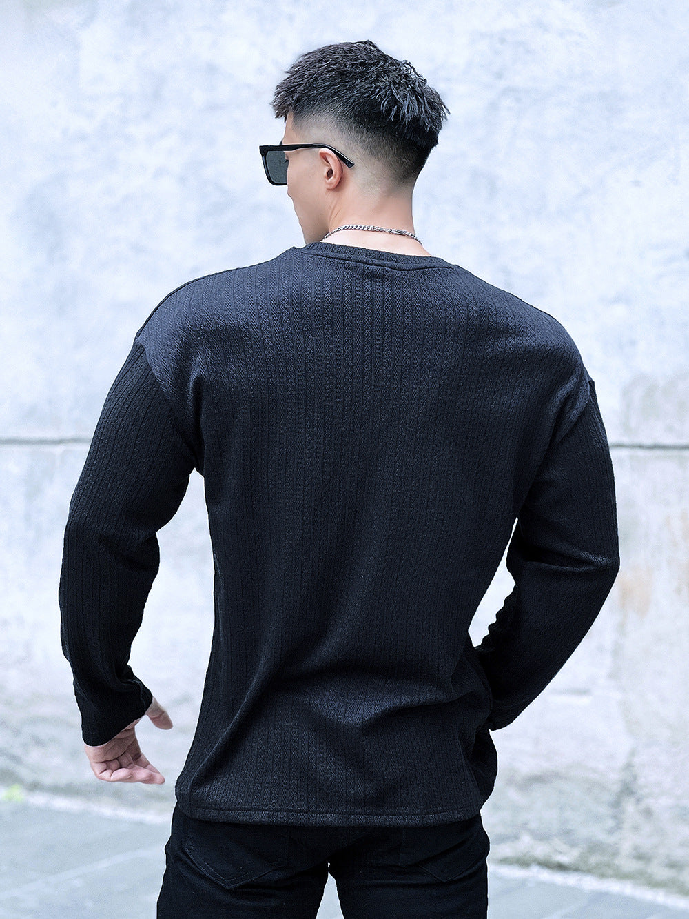 Men's Casual Long-sleeved Shirt