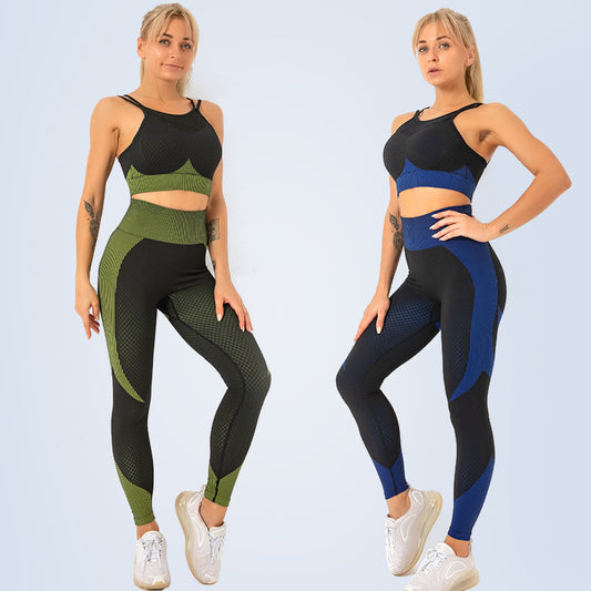 Women's Tops and Bottom Yoga Clothing Set