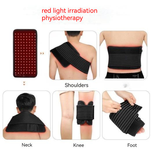 Red Light Physical Therapy Belt Infrared Hot Compress Phototherapy